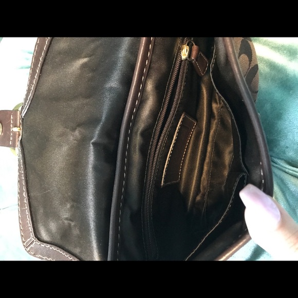 COACH Bleecker mini flap hobo bag - Picture 6 of 8